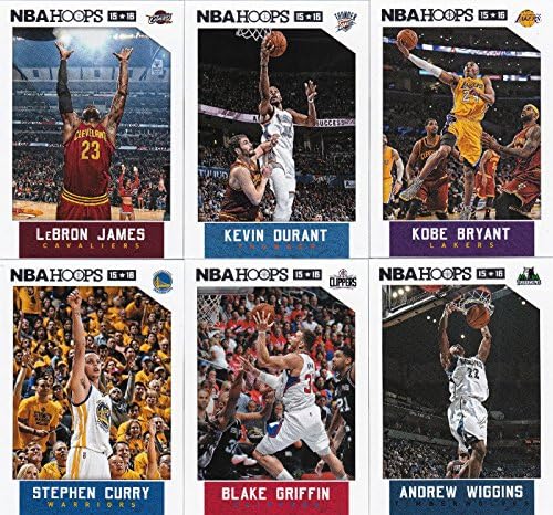 2015 HOOPS NBA Basketball Series Complete Mint 300 Cart.