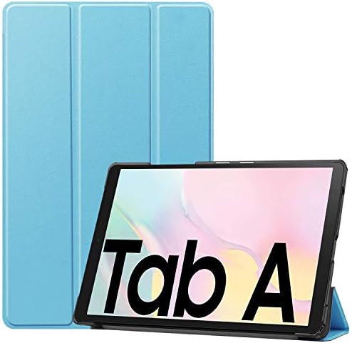 Omnpak Samsung Galaxy Tab A7 Caso de 10,4 polegadas 2020 Tampa leve de tablet Smart com prova de choque Stand para Galaxy Tab A7 2020 comprimido - azul claro