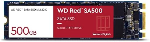 Western Digital 4TB WD RED SA500 NAS 3D NAND SSD interno - SATA III 6 GB/S, 2,5 /7mm, até 560 mb/s - wds400t1r0a