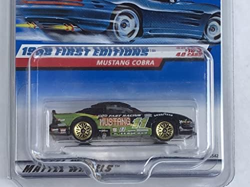 Hot Wheels 1998 Primeira edição Mustang cobra 1/64 18/40 Colecionador 665 .hn gg_634t6344 G134548TY57143
