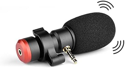 Microfone de smartphone estéreo da Profissão SJYDQ para gravação de vídeo Live 3,5mm Jack Mic Mic