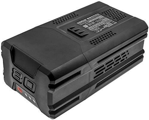 Substituição de Battery Greenworks 2901302, GBA80200, GBA80250, GBA80400, GBA80500 PRO 80V 10 polegadas sem escova Co,