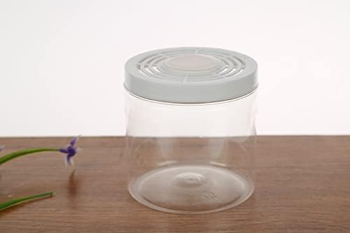Runxf Spider Tarantula Snail Sapo Caixa de criação Mini transportadora para animais pequenos insetos Tanque de observação transparente