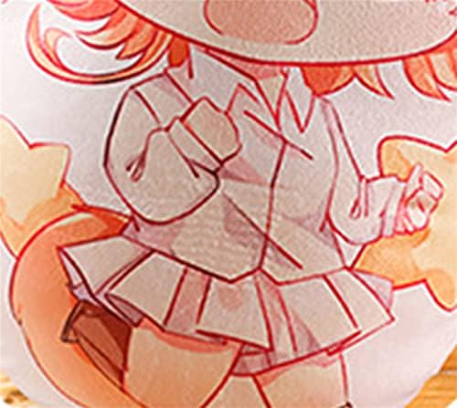 Anime o prometido travesseiro de arremesso de luxuos de cosplay prometido, Emma Plushie Doll Doll Pillow