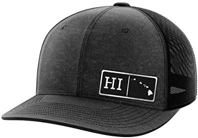 Hawaii Homegrown Black Patch Hat