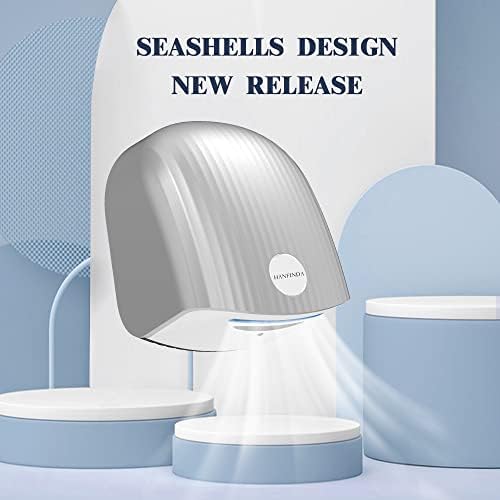 Banheiros de hanfinda seques comerciais secadoras de mão secadoras de mão para casa 110V Style Shell Style