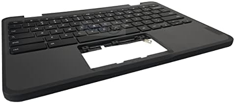 Tampa superior de caixa superior de laptop de Partsatoz com substituição do teclado dos EUA para Lenovo 100e Chromebook Gen 3 WiFi 82J7 82J8 5M11C94663