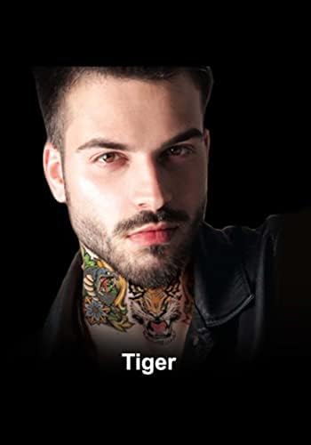 Tatuagem de pescoço tigre fx temporário