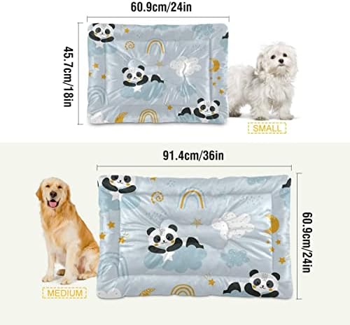 Xigua panda cão cama de gato cama lavável cama de animais de estimação Ultra Ultra Soft sem deslizamento calmante almofada de