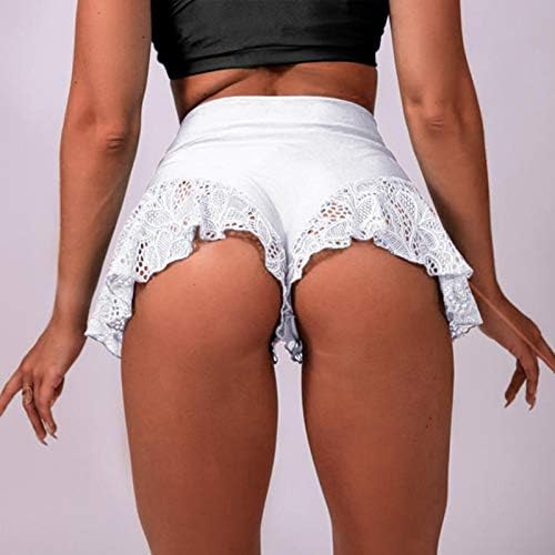 Shorts de saias atléticas de babados para mulheres saia de pólo de altas shat skorts skorts Flowy Workout Culottes