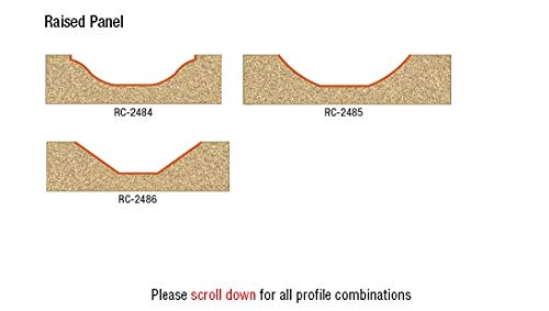 Ferramenta Amana - contas cnc para mdf porta de porta, grau industrial