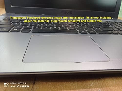 ECOMAHOLICS Laptop Touch Pad Protetor Protector para Dell Precision 3570 Laptop de 15,6 polegadas, Transparente Track