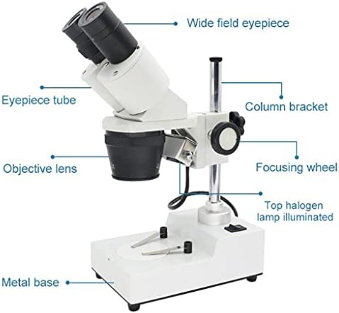 Zhyh Microscópio Binocular Microscópio Industrial Microscópio Top Iluminação LED Ferramenta de reparo de soldagem de PCB para