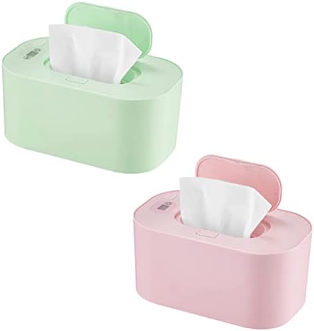 Baby Wet Wipes mais quente Usb Wipe Dispenser fralda Portátil Wipes Heater Box for Home Car Green