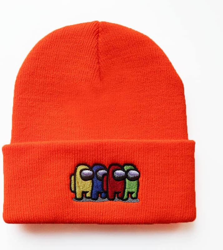Videogame BTC entre nós impostor Winter Warm Knit Hat Beanie Cap para crianças adultos
