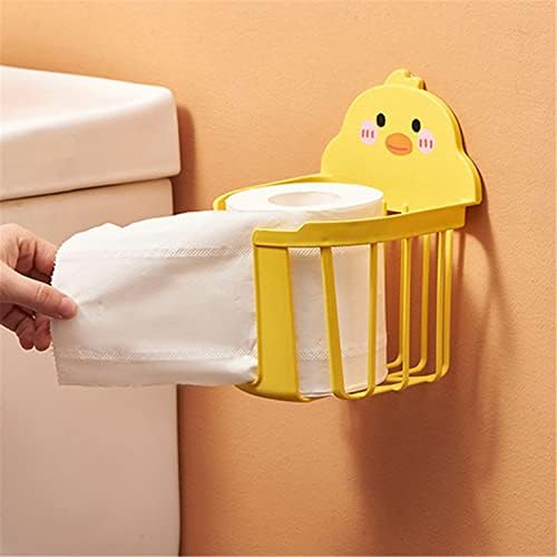 Cakina Baby Secying Rack Little Yellow Duck Tissue Box Caixa de tecido de pato fofa liberta caixa de papel de cozinha de cozinha trivet