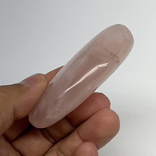 74G, 2,7 x1,5 x0.8 Formato natural de gallet de gallet de pedra de rosa não tratado rosa @madagascar, Reiki Energy