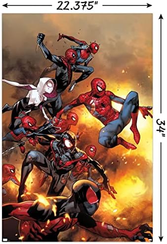 Trends International Marvel Comics Verse-Poster Amazing Spider-Man 13 Wall, 22.375 x 34, versão sem moldura