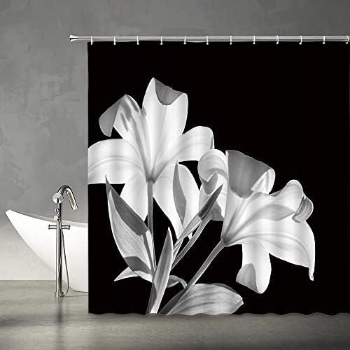 Aydsmyd Black Branco Floral Curta