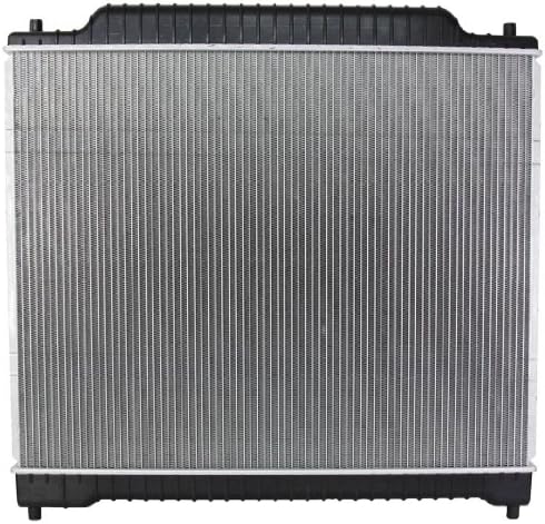 Novo montador de radiador rareelétrico compatível com Ford 97-05 E150 E250 Econoline Club Wagon 4.2L 4.6L V6 V8 7C2Z 8005