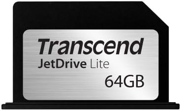Transcend 64 GB Jetdrive Lite 330 Cartão de expansão de armazenamento para MacBook Pro de 13 polegadas com Retina Display