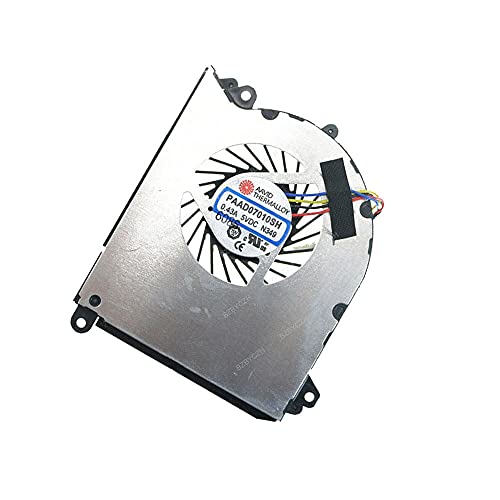 Ventilador de resfriamento da CPU de laptop bzbyczh paad07010sh 0,43A 5VDC N349 4PIN Compatível para MSI GS32 MS-13F2