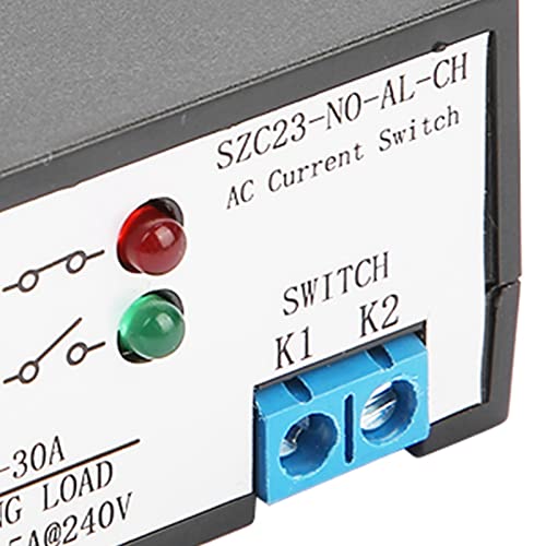 Switch de detecção de corrente CA, normalmente abre o interruptor de detecção de corrente ajustável 0,2-30a