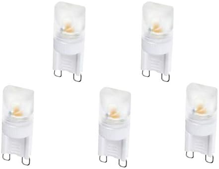 G9 Bulbos LED 2W Dimmable G9 Base bi-pino 2 watts Branco de milho de 3000k brancos de 3000k para iluminação de paisagem