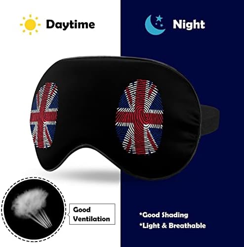 Máscara de máscara de olho macio no Reino Unido máscara de máscara de sono com sombra eficaz