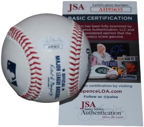 Cesar Prieto assinou o prospecto OML Baseball JSA CoA AH95635 - Bolalls autografados