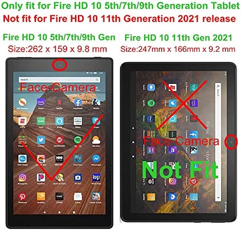 Capa de Caso de Fólio Famavala para 10,1 Fire HD 10 Tablet