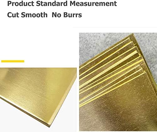 Huilun Brass Felas de cobre Metal Brass Ideal para aplicações arquitetônicas Placas de latão de 100 mmx200mm