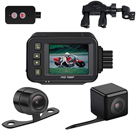 Yiisu v5y2r4 Motorfiets dvr traço came 720p voor achter lente dupla gps gravador de vídeo Dashcam