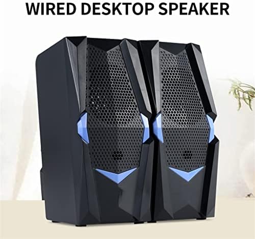 SEASD USB Wired Computer Speaker Multimedia Speaker Desktop Speaker Soment Effect Independent Volume Control para laptop