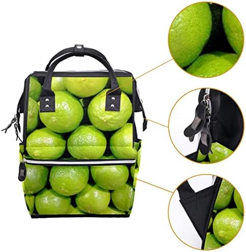 Mochila VBFOFBV Backpack, mochila de fraldas grandes, mochila de viagem, mochila de laptop para mulheres, limas de frutas