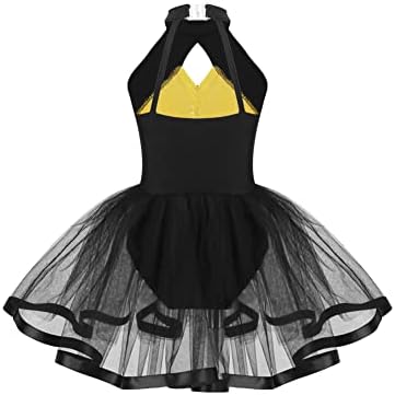 Chictry Kids Girls Shiny Ballet Tutu Dress Modern Jazz Latin Dance Costume dança