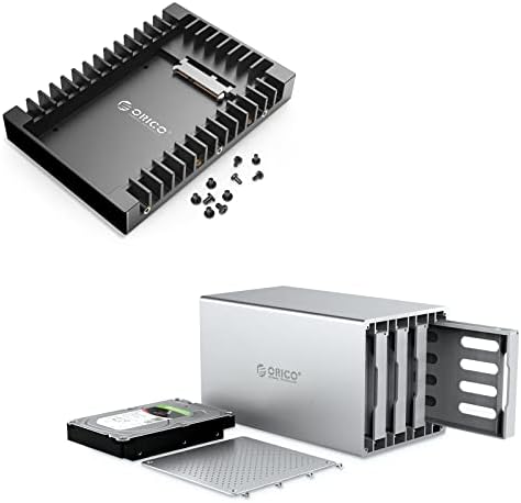 Gabinete do disco rígido OROPO 4 BAY 3,5 polegadas USB3.0 para instalação de parafuso SATA até 64 TB com 2,5 SSD