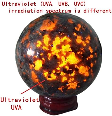 5a+ pedra natural yoooperlite bola de cristal poderoso chakra energia wicca cristais e pedras esfera cura