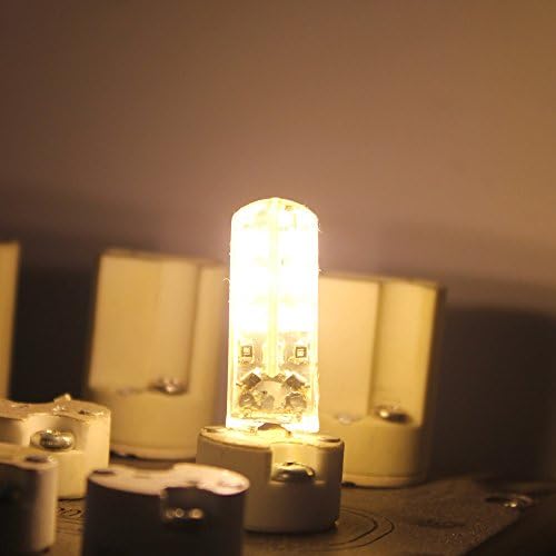 Mengjay® 10x G4 DC12V 1,5W Bulbo LED 24LEDS SMD 3014 LED LED Lâmpada para lâmpada de cristal lâmpadas de destaque LED Branco