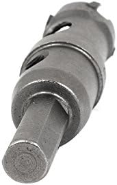 IIVVERR 19.5mm Dia Metalworking Tungstênio Era da ponta da ponta da ponta da ponta da broca de metal de liga de aço