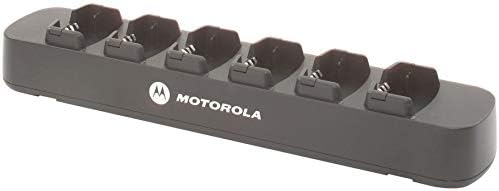 6 pacote de rádios Motorola RDU4100 com 6 Push to Talk fones e um carregador de rádio de 6 bancos