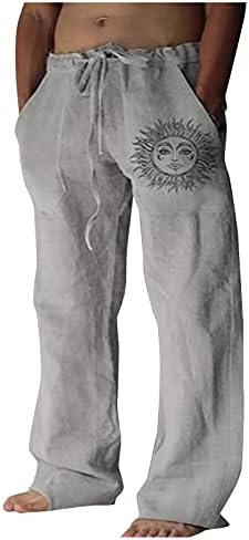 Calça de carga de trabalho wenkomg1 para homens para homens folga de moletom de calça de moletom de calças básicas ao ar livre