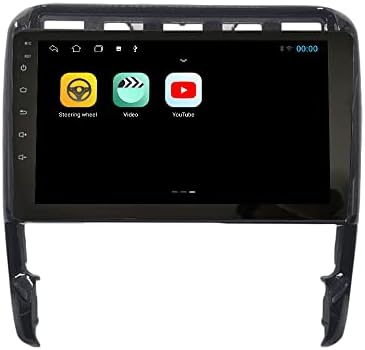 Android 10 Autoradio Navigação de carro Multimídia GPS GPS Radio 2.5D Tela de toque FORPORSCHE CAYENNE 2009-2021 UV Black Quad Core 1GB RAM 16GB ROM ROM