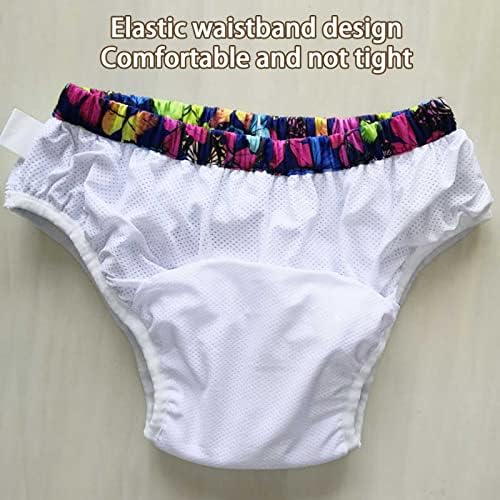 Izzya fralda cobertura unissex com vazamento de roupas de baixo à prova de lavar calças de pano reutilizáveis ​​para pacientes idosos