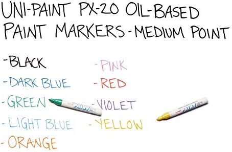 Sanford 63603 Marcador à base de óleo de pintura uni, ponto médio, tinta azul, 1/cada