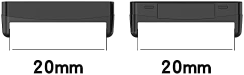 Assista Lugs/Connectores/Clasps Compatíveis com Fitbit Versa 4/Sense 2, Adaptador de conexão substituível de aço inoxidável Connect Connect 20mm Watch Band Fit 4/Sense 2 Watch Connector