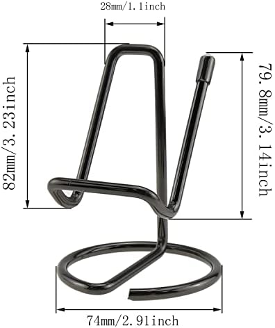 E-Out excelente titular de cartão de visita Elegant Line Metal Display Stand, para negócios de desktop de escritório,