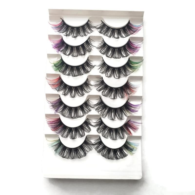 PMG1 Wispy Multicolor Faux Sylashes