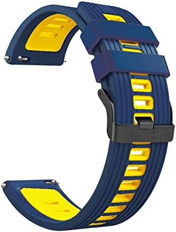 Faixas de cinta de silicone bneguv para ticwatch pro 3/3 gps lte smart watchband 22mm pulseiras de pulseira para ticwatch pro 2020 s2 e2 correia