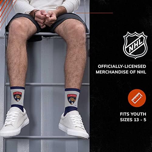 Jovens NHL Surge Meocks, para meninos e meninas, meias de hóquei no quarto de hóquei